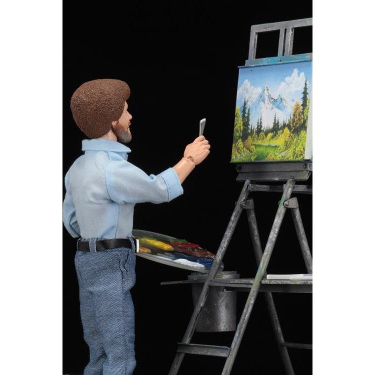 The Joy of Painting Bob Ross Clothed Action Figure - NECA