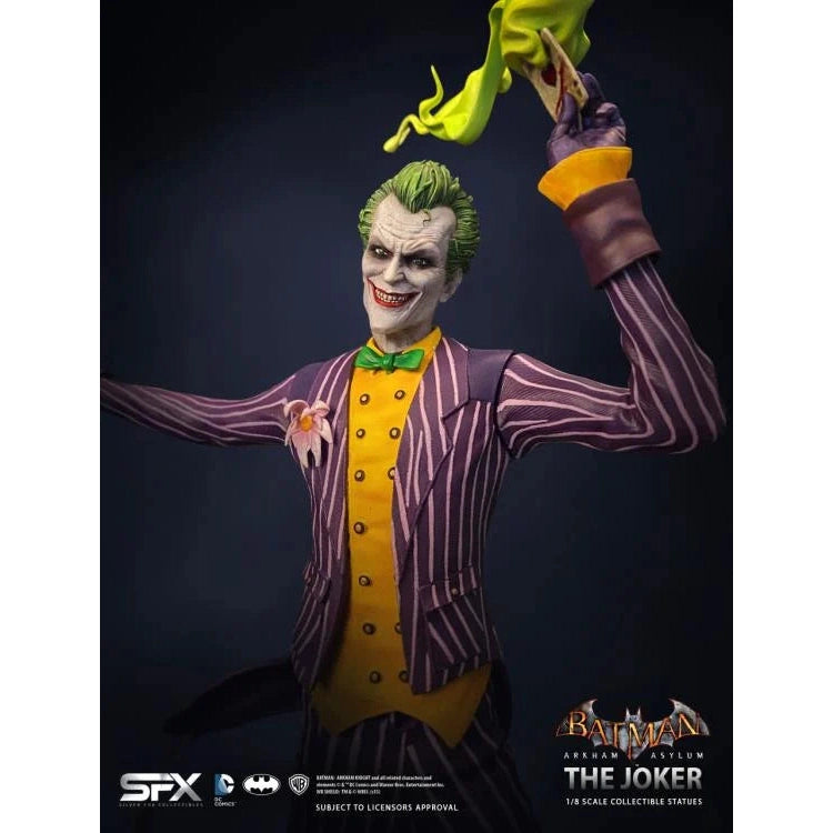 Batman: Arkham Asylum The Joker 1/8 Scale Polystone Statue Figure - Silver Fox Collectibles - Limited Edition of only 500!