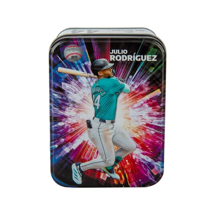 2025 Baseball Championship Collector Tin - 4 Packs + Bonus Card - MJ Holding