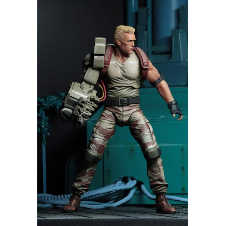 Alien vs Predator Dutch and Linn Arcade Game Ver. Action Figure 2-Pack - NECA