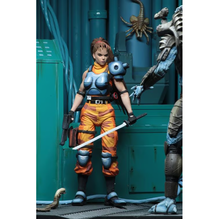 Alien vs Predator Dutch and Linn Arcade Game Ver. Action Figure 2-Pack - NECA