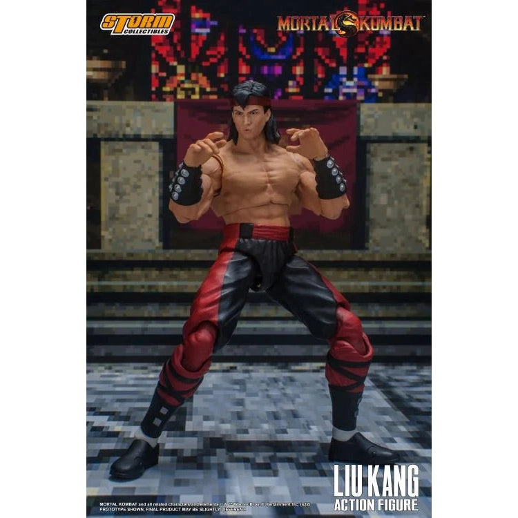 Mortal Kombat Liu Kang vs. Dragon 1/12 Scale Action Figure Set - Storm Collectibles - VS Series