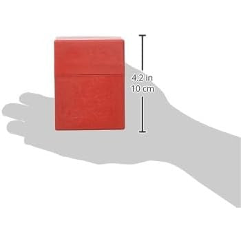 Return to Earth Boulder 100+ TCG Deck Case - Red, Holds 100 2x Sleeved Cards - Ultimate Guard