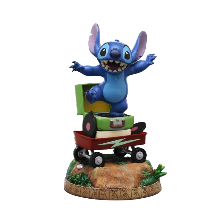 Disney's Lilo & Stitch Stitch Collectible Statue - 1:10 Art Scale Polystone Figurine - Iron Studios