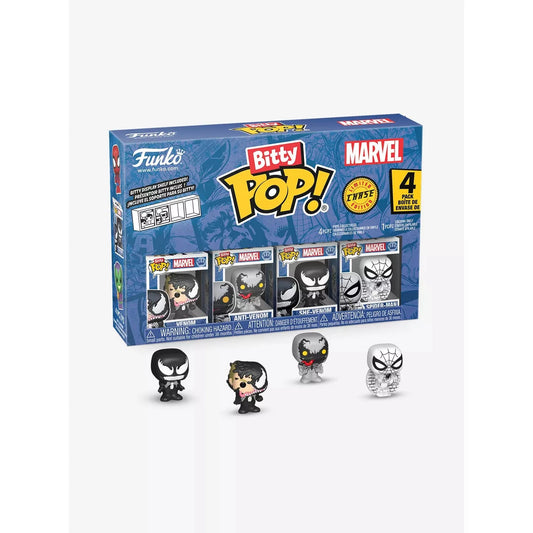 Marvel Spider-Man Series 3 Venom Vinyl Figure 4-Pack - Funko - Bitty POP!