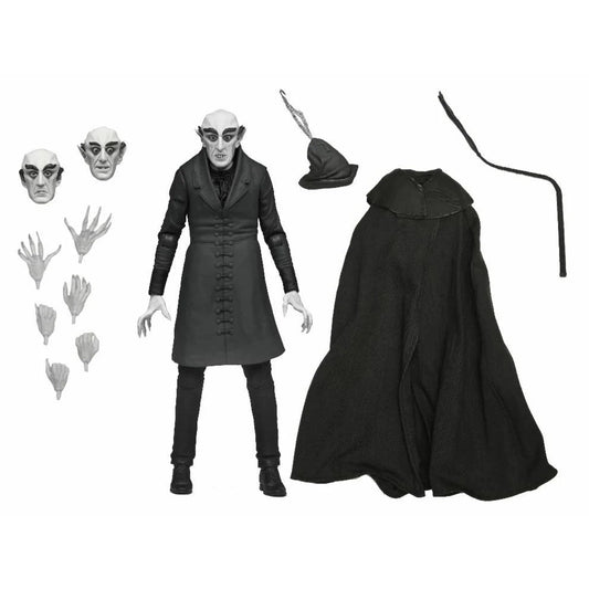 Nosferatu 1922 Count Orlok Black & White 7" Ultimate Action Figure - NECA