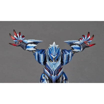 Monster Hunter Rise Hunter Lunagaron Armor Set Action Figure - Kaiyodo - Revoltech Amazing Yamaguchi NR027