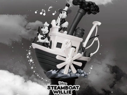 Disney D-Stage DS-017EX Steamboat Willie (Exclusive Ver.) Statue - Beast Kingdom - (Mickey Mouse)