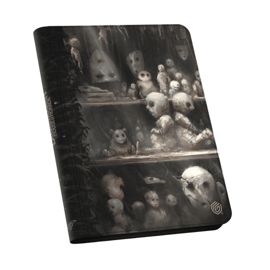 Zipfolio 360 Magic: The Gathering Duskmourn Dollmakers Shop Xenoskin Storage Album - 20 Pages, Holds 360 Cards - Ultimate Guard
