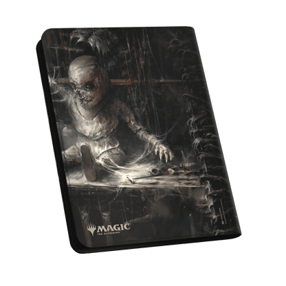 Zipfolio 360 Magic: The Gathering Duskmourn Dollmakers Shop Xenoskin Storage Album - 20 Pages, Holds 360 Cards - Ultimate Guard