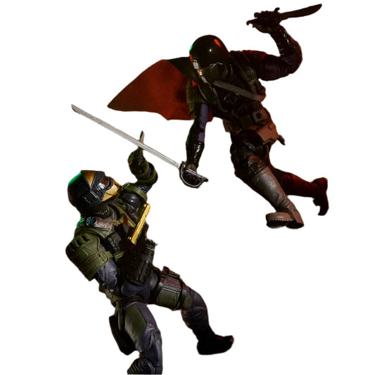 G.I. Joe Steel Corps Commander vs Twilight Guard Exclusive Action Figure 2-Pack - Hasbro - G.I. Joe Classified Series