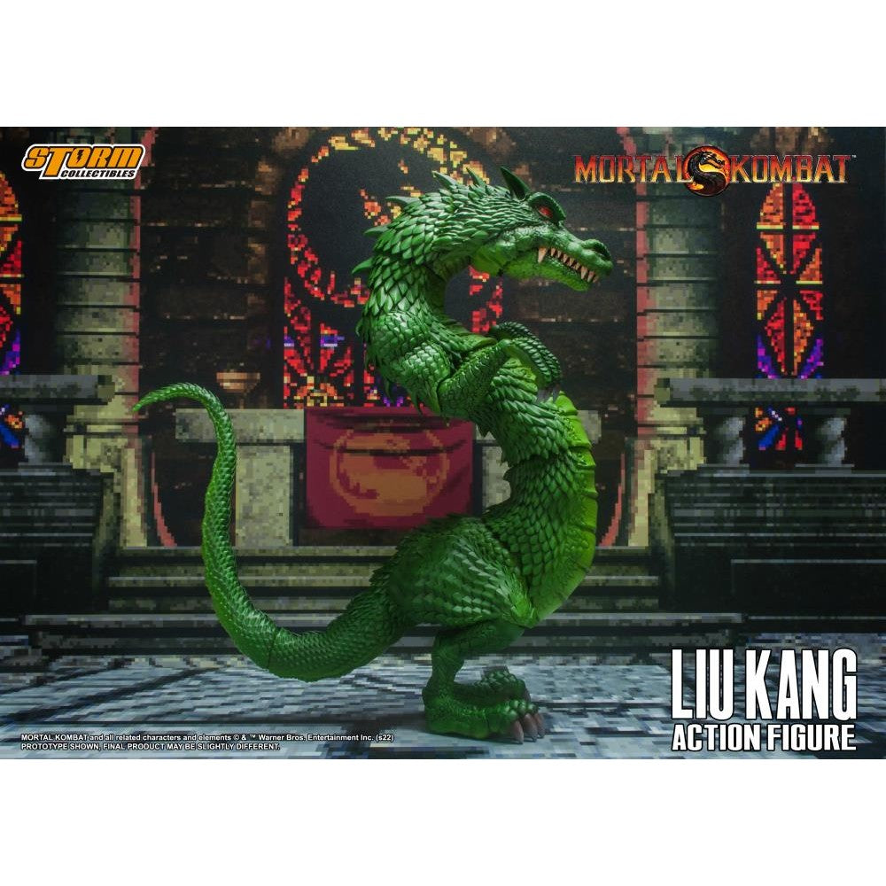 Mortal Kombat Liu Kang vs. Dragon 1/12 Scale Action Figure Set - Storm Collectibles - VS Series