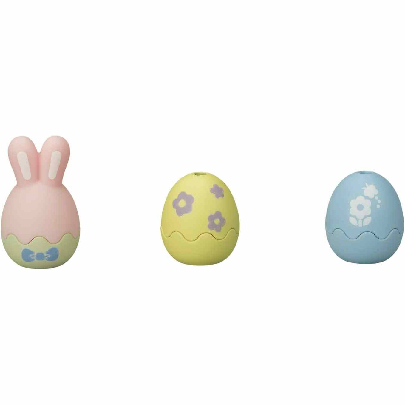 Calico Critters Easter Celebration Doll Set - 2 Bunny Figures with Accessories - Epoch Everlasting Play