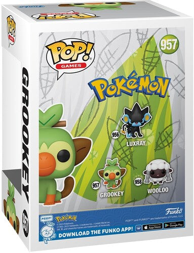 Grookey Pokemon Funko Pop! Games: #957