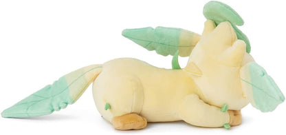 Pokemon Center Leafeon Plush Sleeping Freinds Suyasuya Takara Tomy A.R.T.S