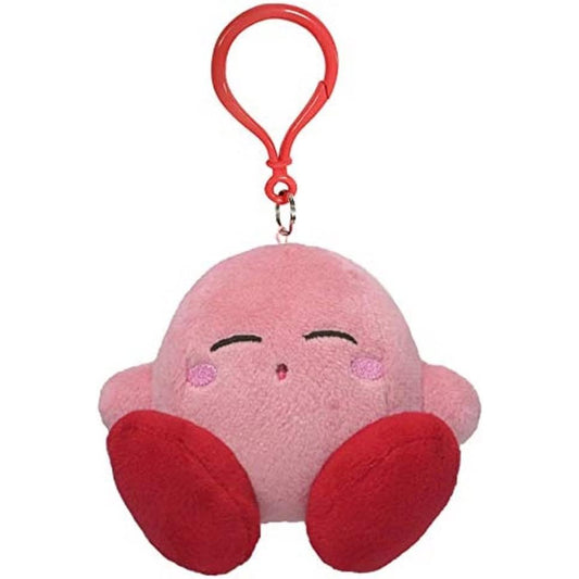 Kirby Sleeping Pose 3.5" Dangler Plush - Little Buddy