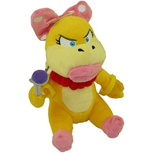 Super Mario Koopalings Wendy Koopa 7" Plush Toy - Little Buddy - All Star Collection