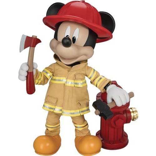 Mickey and Friends Mickey Mouse Fireman Action Figure - Disney, Beast Kingdom - Dynamic 8ction Heroes DAH-103