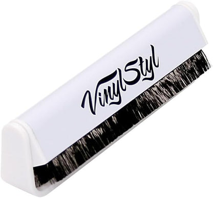 Anti-Static Carbon Fiber Record Brush White - Vinyl Styl