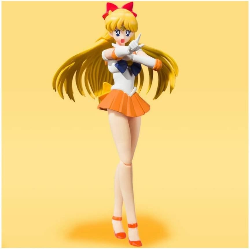 Sailor Moon Sailor Venus Animation Color Edition Action Figure - Bandai Spirits - S.H.Figuarts