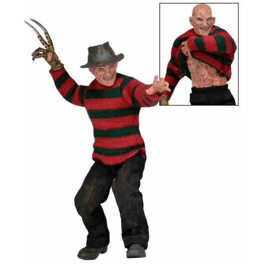 A Nightmare on Elm Street 3: Dream Warriors Freddy Kreuger 8" Figure - NECA Reel Toyz, Clothed