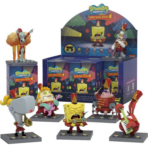 Spongebob Squarepants Band Geek Series Blind Box - 1 Random Figure of 7 Possible Designs - Mighty Jaxx