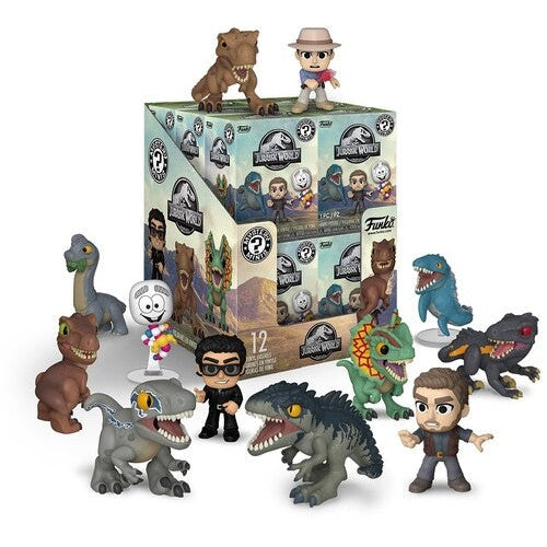 Jurassic World Mystery Minis Blind Box - 1 Random Figure, 12 Possible - Funko
