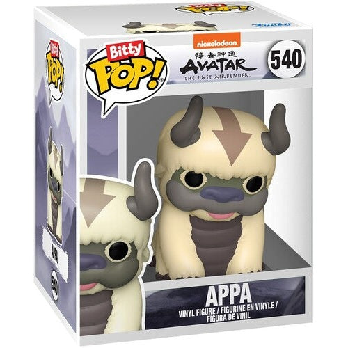 Avatar: The Last Airbender Aang with Momo & Appa Vinyl Mini Figure 2-Pack - Funko - Bitty POP! #534 & 540