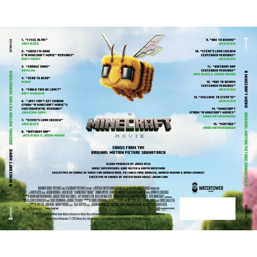 A Minecraft Movie: Songs from the Original Motion Picture Soundtrack - CD Compact Disc - Watertower Music