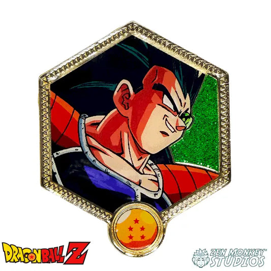 Dragon Ball Z Raditz Pin - Zen Monkey Studios - Golden Series 2
