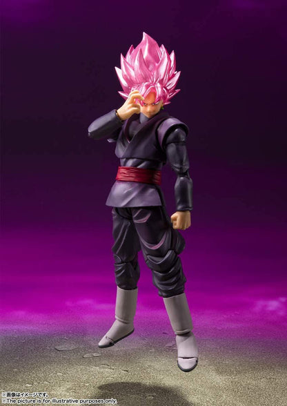 Dragon Ball Super S.H.Figuarts Goku Black Super Saiyan Rose Action Figure Reissue