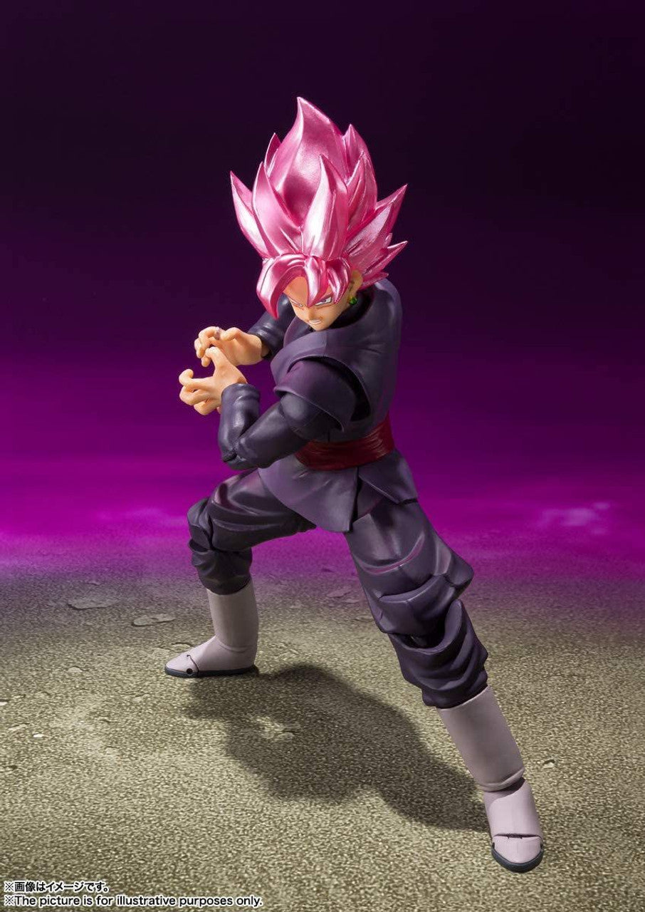 Dragon Ball Super S.H.Figuarts Goku Black Super Saiyan Rose Action Figure Reissue