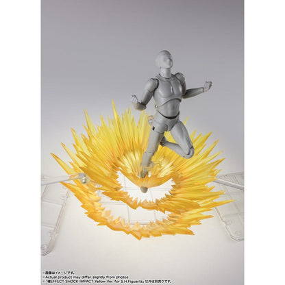 Bandai Tamashii Effect Shock Impact Yellow Version Figure - S.H.Figuarts