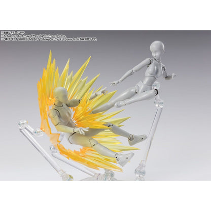 Bandai Tamashii Effect Shock Impact Yellow Version Figure - S.H.Figuarts