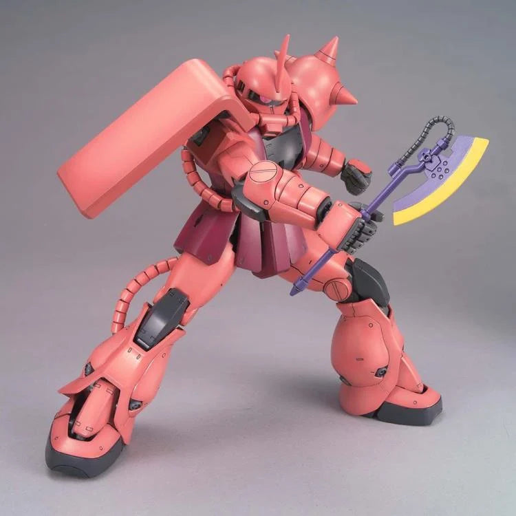 Mobile Suit Gundam Char's Zaku II Ver. 2.0 1/100 Scale Model Kit - Bandai Spirits - Gunpla MG Master Grade