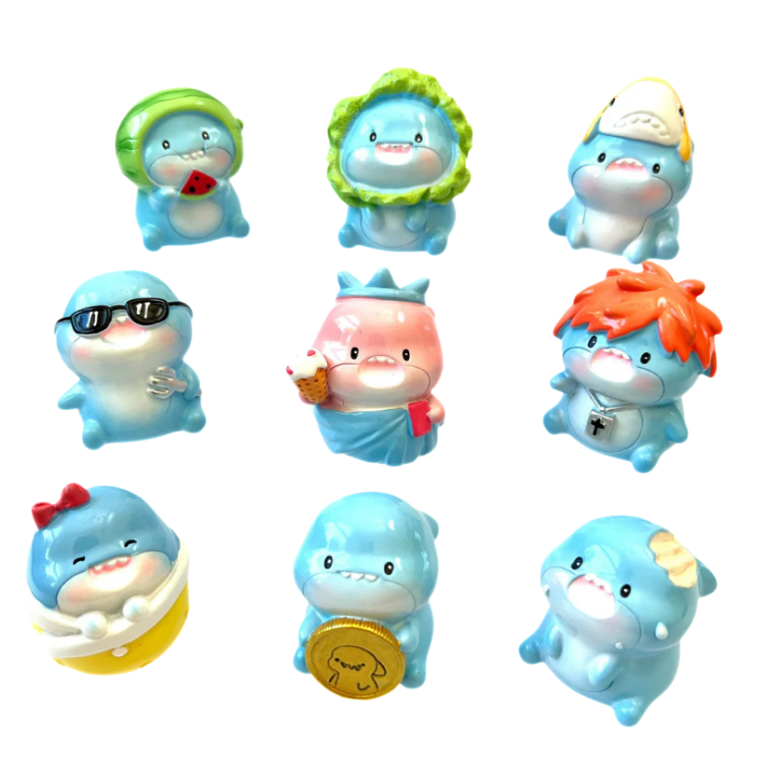 Sharkmelon Party Blind Box - 1 Random Figure, 9 Possible Designs - Xinzhiji