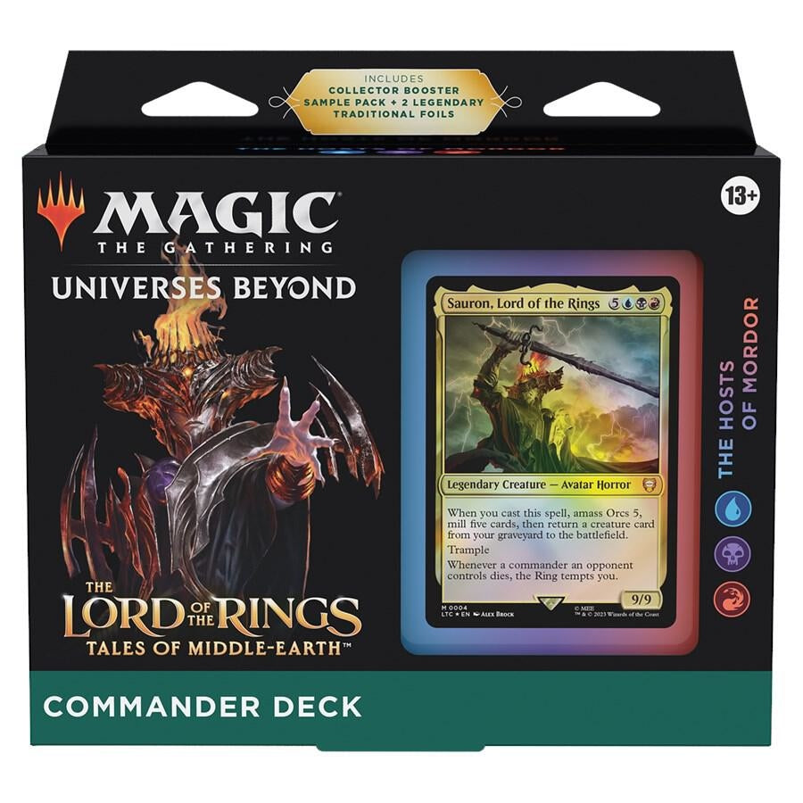 Hosts of Mordor Lord of the Rings Commander Deck