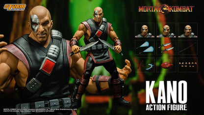 Mortal Kombat Kano Storm Collectibles Action Figure