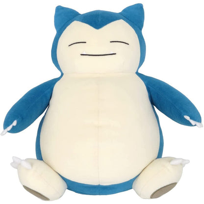 Pokemon Snorlax 14" Mochifuwa Cushion Plush - San-ei - All Star Collection