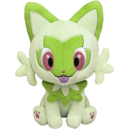 Pokemon Sprigatito 6" Stuffed Plush - San-ei - All Star Collection