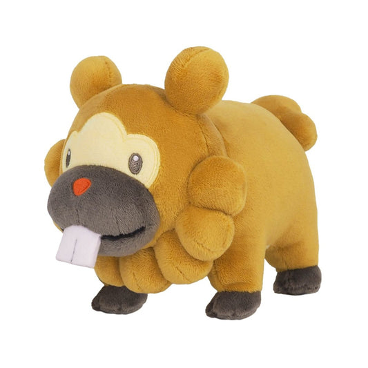 Pokemon Bidoof 8" Stuffed Plush - San-ei - All Star Collection