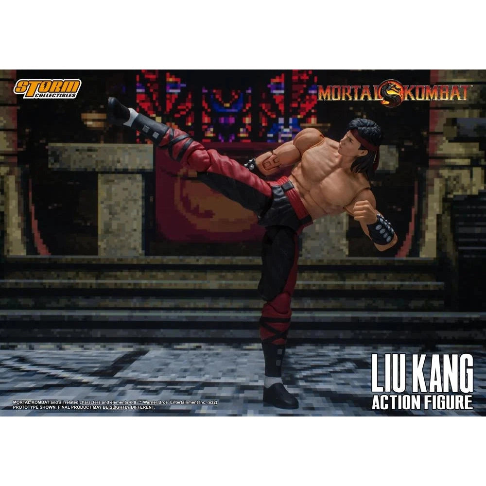 Mortal Kombat Liu Kang vs. Dragon 1/12 Scale Action Figure Set - Storm Collectibles - VS Series