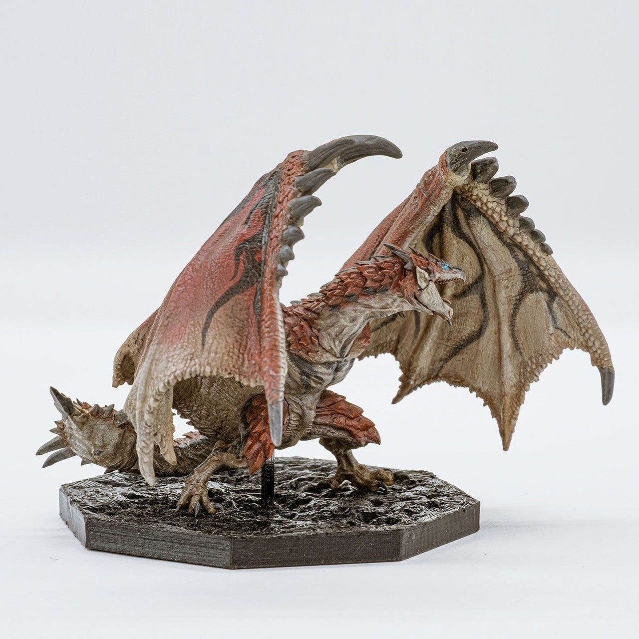 Monster Hunter Fire Wyvern Rathalos Statue Figure - Capcom - CFB: Cube Figure Builder