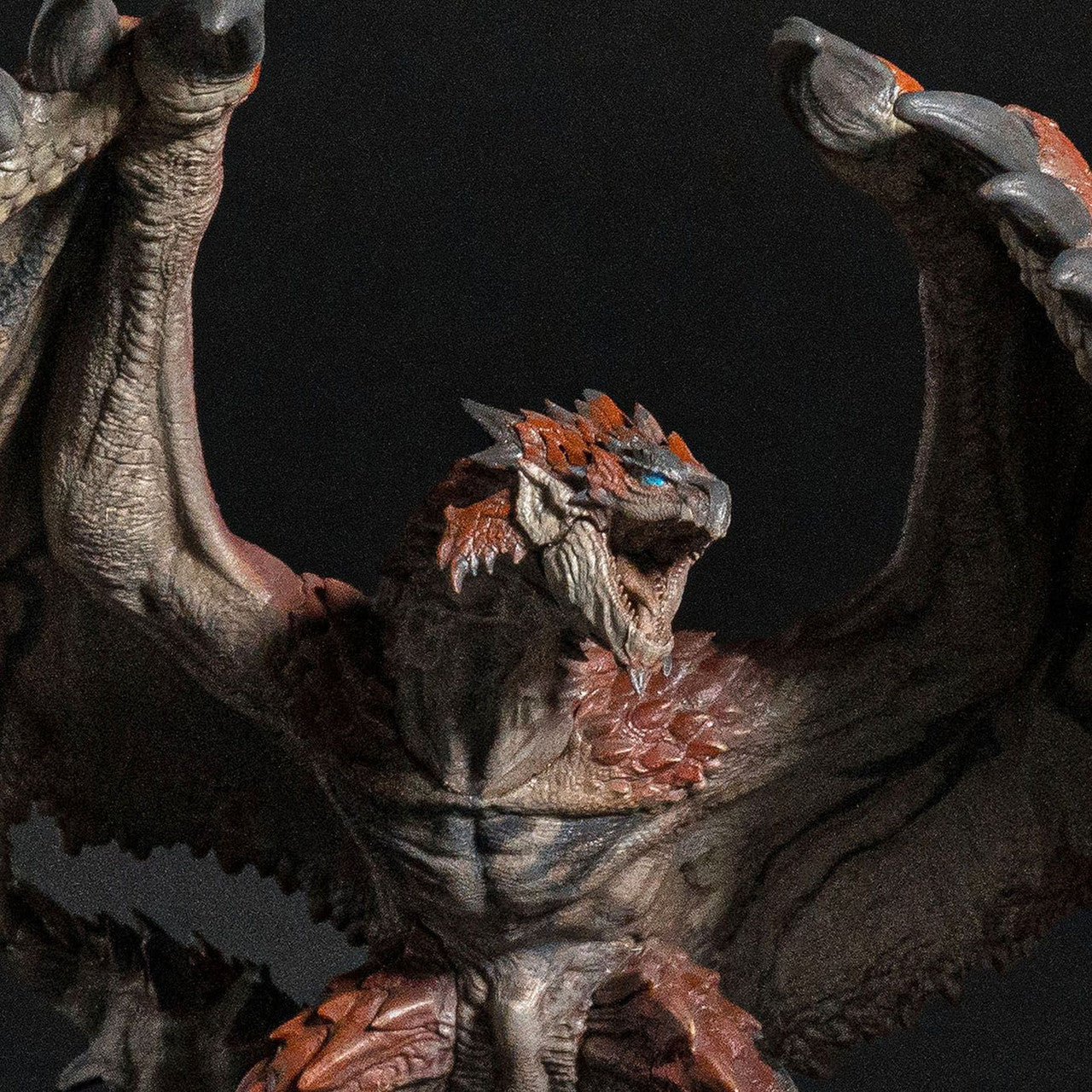 Monster Hunter Fire Wyvern Rathalos Statue Figure - Capcom - CFB: Cube Figure Builder