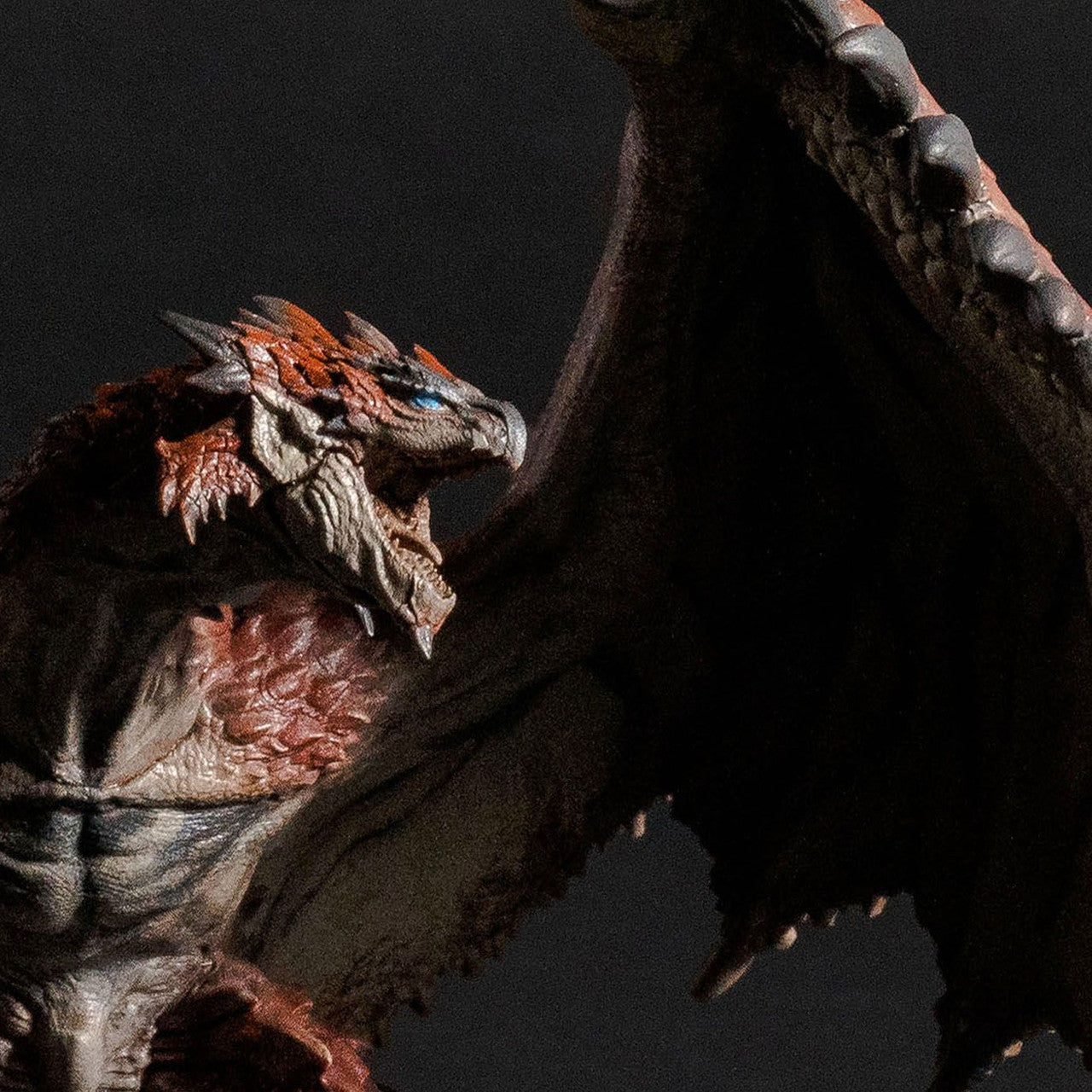 Monster Hunter Fire Wyvern Rathalos Statue Figure - Capcom - CFB: Cube Figure Builder