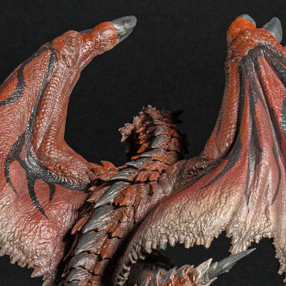 Monster Hunter Fire Wyvern Rathalos Statue Figure - Capcom - CFB: Cube Figure Builder