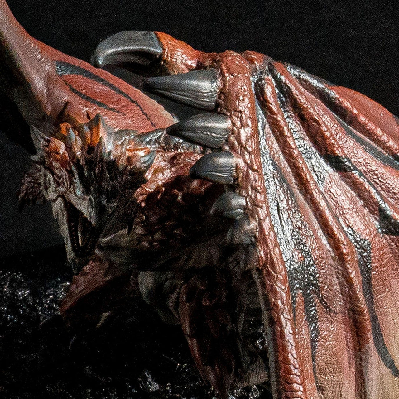 Monster Hunter Fire Wyvern Rathalos Statue Figure - Capcom - CFB: Cube Figure Builder