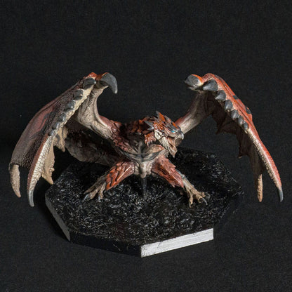 Monster Hunter Fire Wyvern Rathalos Statue Figure - Capcom - CFB: Cube Figure Builder