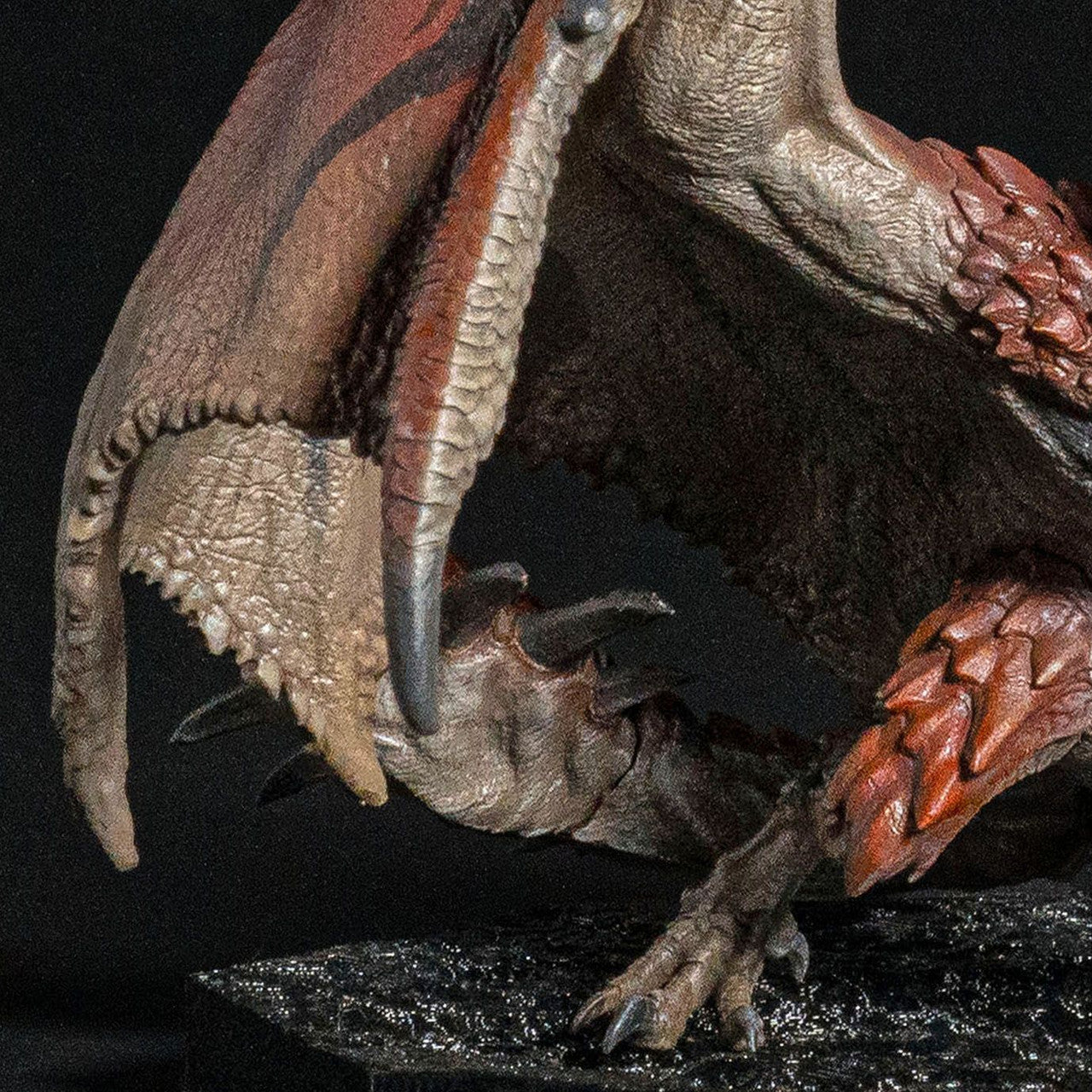 Monster Hunter Fire Wyvern Rathalos Statue Figure - Capcom - CFB: Cube Figure Builder