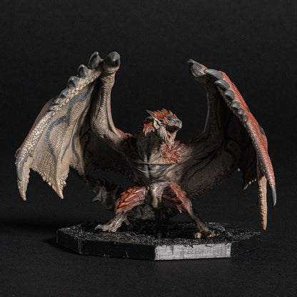 Monster Hunter Fire Wyvern Rathalos Statue Figure - Capcom - CFB: Cube Figure Builder